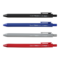 Ручка масляна, 0,5 мм, Rubber Touch, асорті корпусів, сині чорнила BM.8363-01
