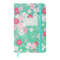 Книжка записна BLOSSOM, на гумці, А6, 80 арк., клітинка., офсет крем., тв.лам.обл., блакитна