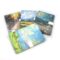 Блокнот А5 на кнопці "Nature" P80 A5, mix4