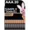 Елемент живлення LR-03 1х20шт DURACELL SIMPLY AAA 54811 ціна з 1 батарейку