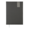 Щоденник недатований VERTICAL, A5, сірий, штучна шкіра