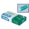 CPM3024 Гумка прямокут. бірюзова з фаскою "Soft" "TM MILAN" 5,9*1,9*1,2см