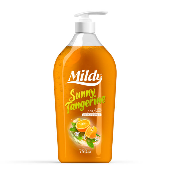 Зниження ціни! Гель для душу жіночий Mildy Sunny Tangerine 750мл