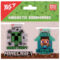 Закладки магнітні Yes "Minecraft friends", 2шт