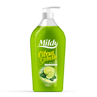 Зниження ціни! Гель для душу жіночий Mildy Citrus Splash 750мл