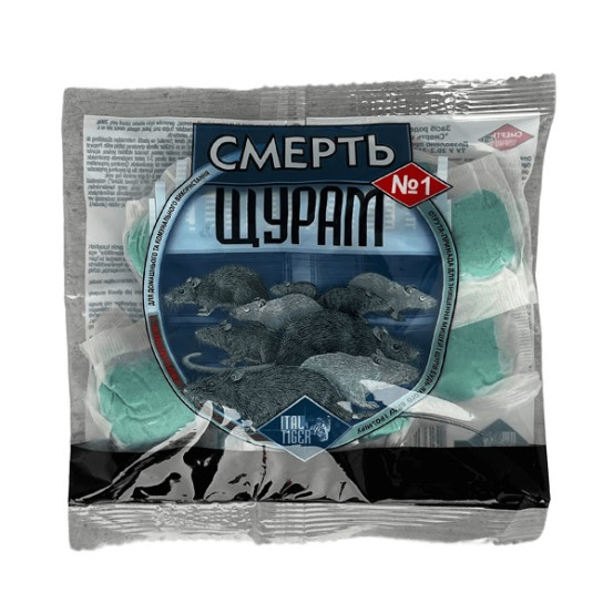 Засіб Смерть щурам №1, пакет 200г