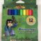 Фломастери 12 кольорів в картонній коробці Level Up 9164