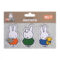 Магніти фігурні Yes 708551  "Miffy Flowers", 3 шт