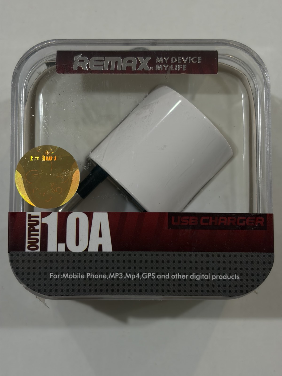 СЗУ устройство Remax, White, 1A