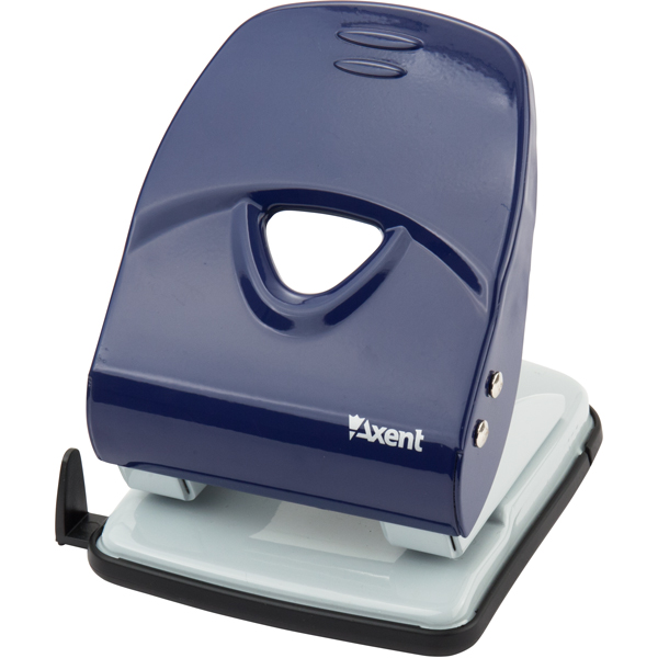Діркопробивач Exakt-2 металевий, 40арк, синій 3940-02-A