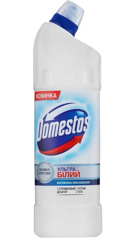Засіб для дезінфекції DOMESTOS 1л Ультра білий