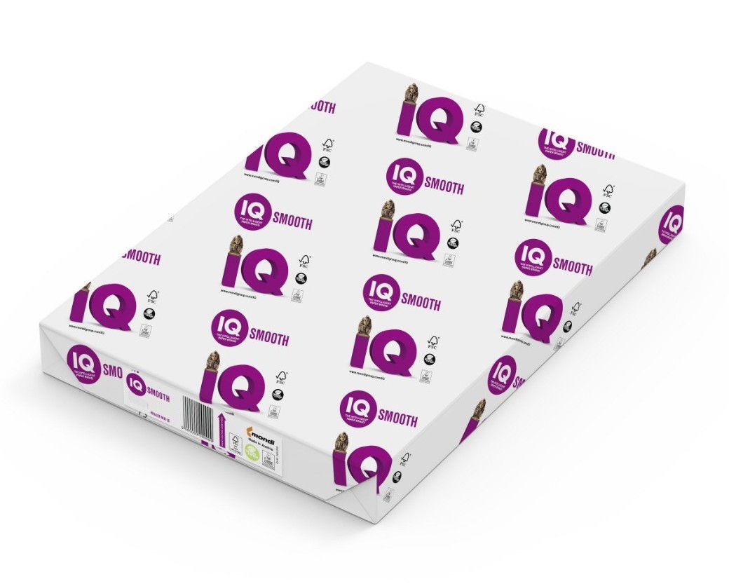 Папір офісний А4 IQ SMOOTH 300 г/м2 1 аркуш, 20972