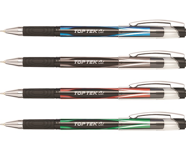 Ручка гелевая Unimax Top Tek Gel синяя, UX-133-02