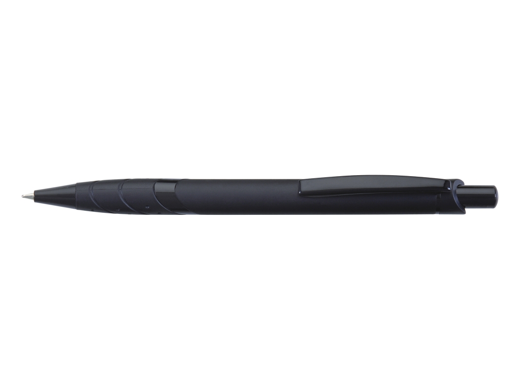 Ручка подарункова FLAIRP 1050 синя РШ ARMY сатін чорний