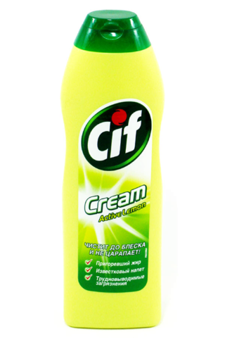 Крем чистячий CIF 500мл Актив Лимон cf.44698