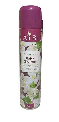 Освіжувач повітря 0070 AirBi Білий жасмін 300мл