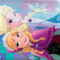 Папка-конверт 1Вересня на кнопке А4 "Frozen" 491620