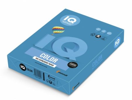 Папір кольоровий А4 80 г/м 1 арк. IQ Color Intensive DB49 Deep Blue темно-синій