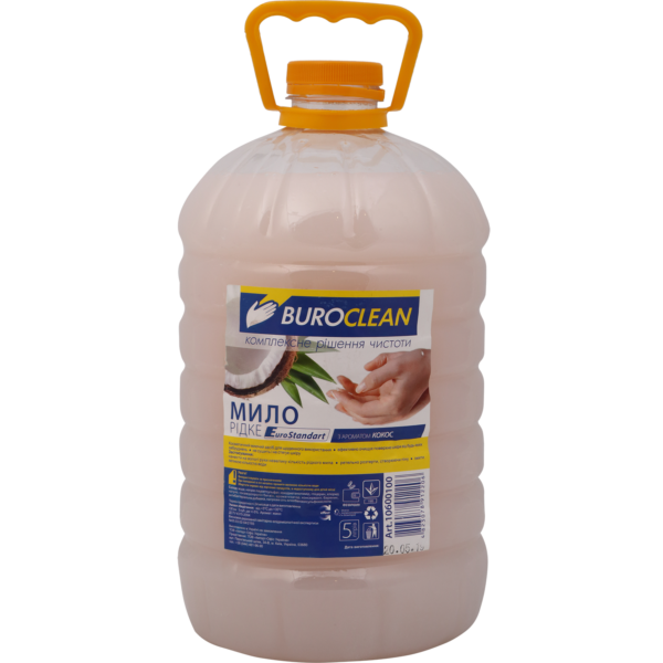 Мило рідке BuroClean EuroStandart 5л КОКОС 10600100