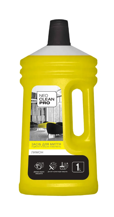NeoClear Засіб для миття підлоги та інших поверхонь "Лимон", 1л NeoClear NCP0502010