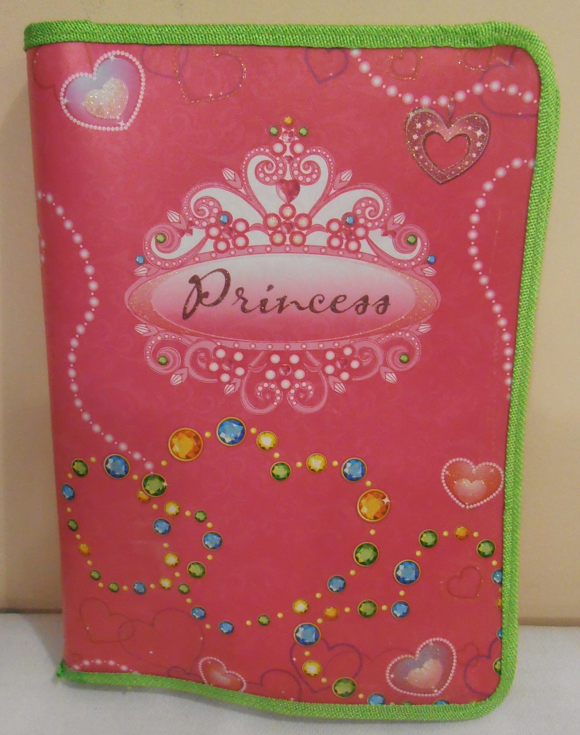 Папка на блискавці А4 Мультяшки 7877 Princess