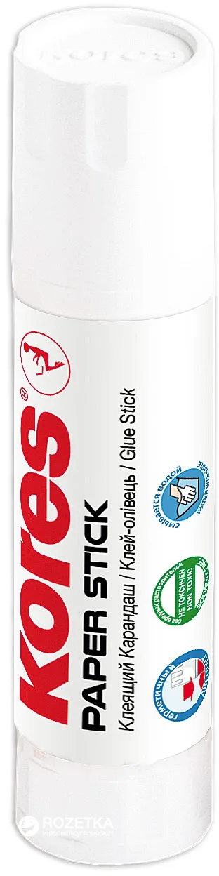 Клей-олівець 20 г Kores Paper Stick, К17203