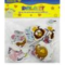 Наліпки EVA кольрові, 5гр. Слоники та тигри 11106