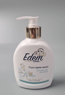 Рідке крем-мило TM "Edem" Оксамитова насолода 300мл (12шт/ящ)