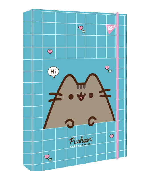 Папка для зошитів Yes картонна В5 "Pusheen 1" 500239