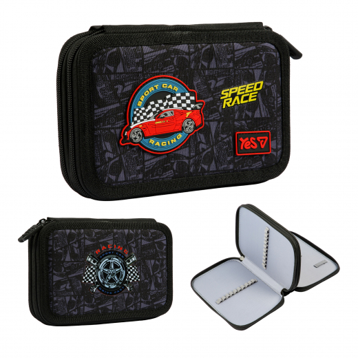 Пенал твердий Yes подвійний HP-01 Drift King 533719