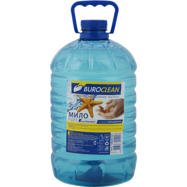Мило рідке BuroClean EuroStandart 5л МОРСКОЙ БРИЗ 10600101