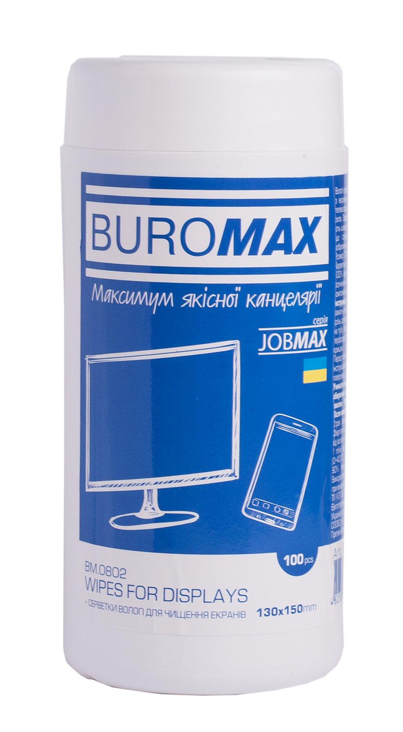 Серветки для екранів та оптики, JOBMAX BM.0802