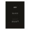 Папір кольоровий двусторонній BLACK, А4, 14 аркушів, 7 кольорів, 90 г/м2, KIDS Line ZB.1909-01