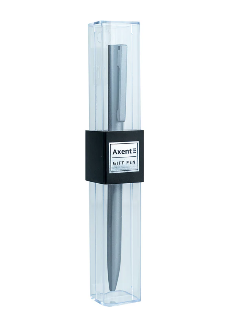 Ручка кулькова автоматична Axent AB1099-34-02-A, 0.7 мм, синя