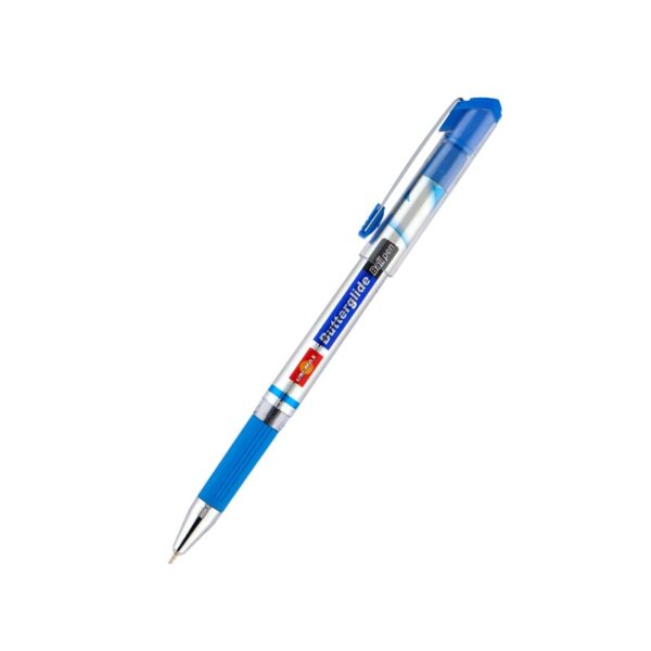 Ручка кулькова Unimax Butterglide синя, UX-122-02