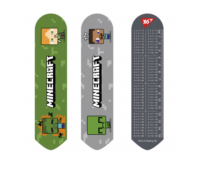 Закладка 2D Yes Minecraft Creeper 708130