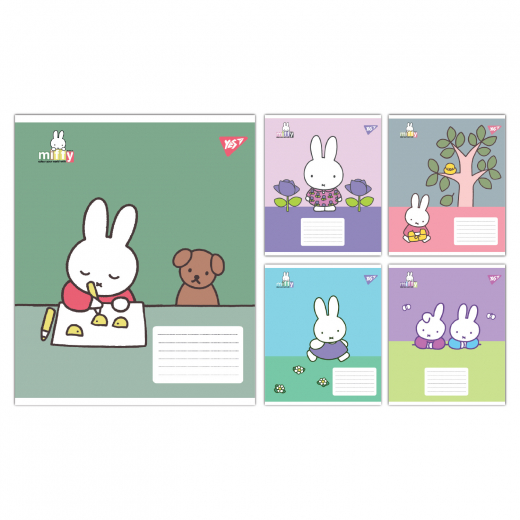 Зошит 18арк =Yes Miffy Spring, зошит учнівський шкільний 767628