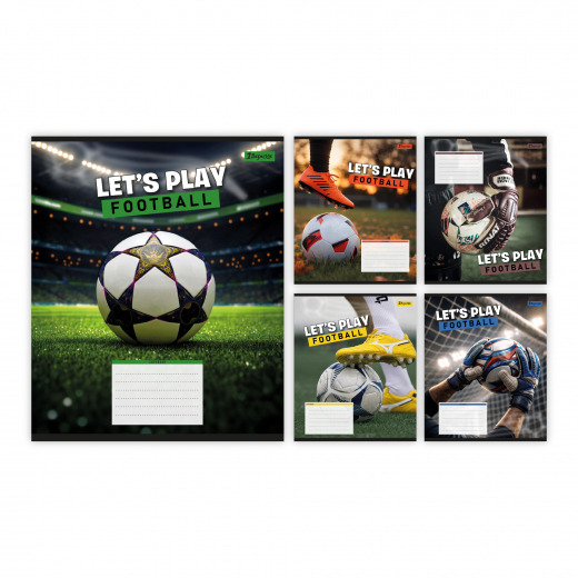 Зошит учнівський 1В "Let's play football" А5/24 лін.768753