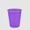 Стакан паперовий, 270мл, "LAVANDA CUP", BUROCLEAN 50штуп 1080051