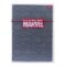 блокнот А4 48арк клітинка в пластиковій папці з малюнком "MARVEL BLACK" YES 764425