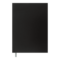 Ділова книга А4 144арк клітинкаBUROMAX OPTIMAL офсет, чорна, бум вініл