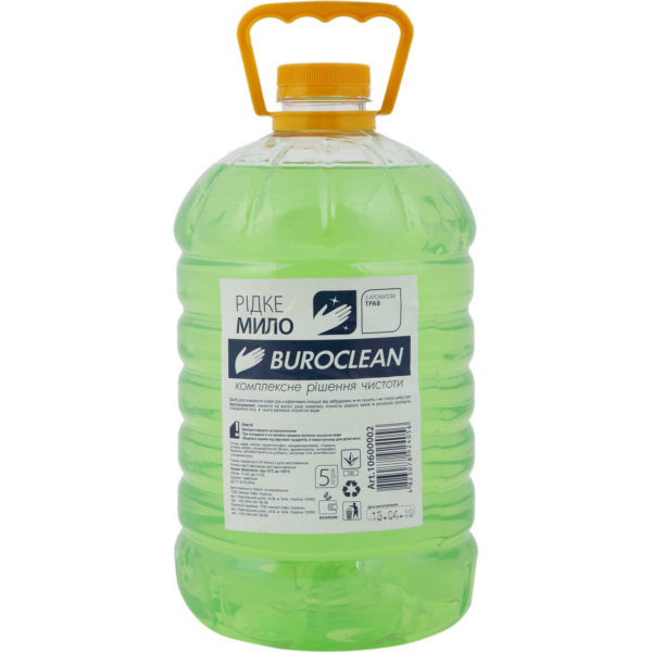 Мило рідке BuroClean ECO 5л ТРАВ'ЯНЕ 10600002