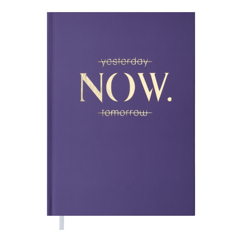 Щоденник недатований MOTIVETION, A5, лавандовий