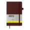 Книга записна PRIMO 125*195, 96 арк., клітинка, обкл. штучна шкіра, коричневий BM.291161-25