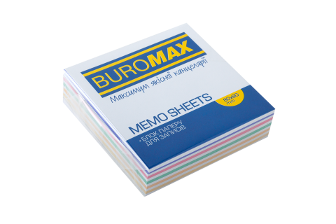 Блок паперу для нотаток "Зебра" 80х80х20мм, не склеєний BM.2255