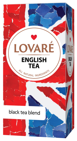 Чай чорний 48г (2г*24), пакет, "English tea", LOVARE lv.16065
