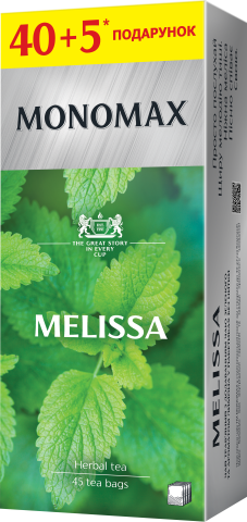 Чай зелений 58,5 (1.3г*45), пакет, MELISSA, МОNОМАХ mn.75923