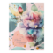 Записна книжка FLOWERS LANGUAGE, А6, 64 арк., клітинка, тверда обкладинка, рожева