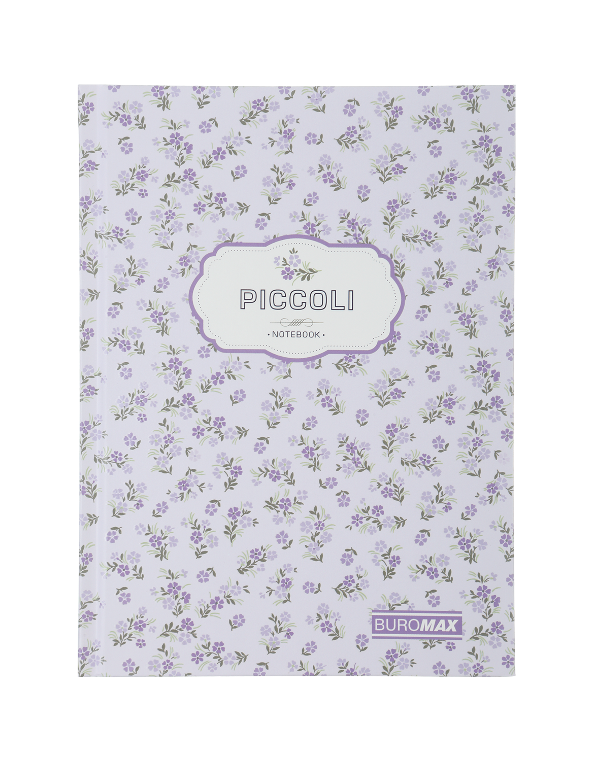 Блокнот А5 80арк клітинка Buromax PICCOLI BM.24522101-39 лавандовий