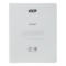 Зошит учнівський загальний, з пластиковою обкладинкою, 48арк., клітинка, прозорий, ZB.17405-00K